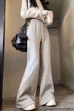 High Waist Thick Flare Sweatpants