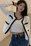 Long Sleeve Two Pieces Cardigan Set