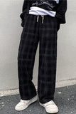 Casual Hip Hop Plaid Corduroy Loose Pants