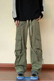 Loose Hip Hop Zipper Cargo Pants