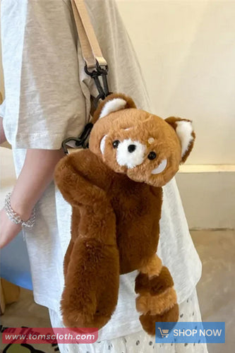 Casual Cute Doll Panda Shoulder Bag
