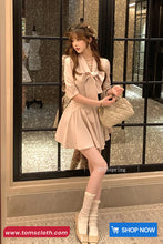 Cute Bow Bandage Elegant Bodycon Dress