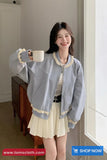 Long Sleeve Retro Lace Patchwork O-Neck Jacket