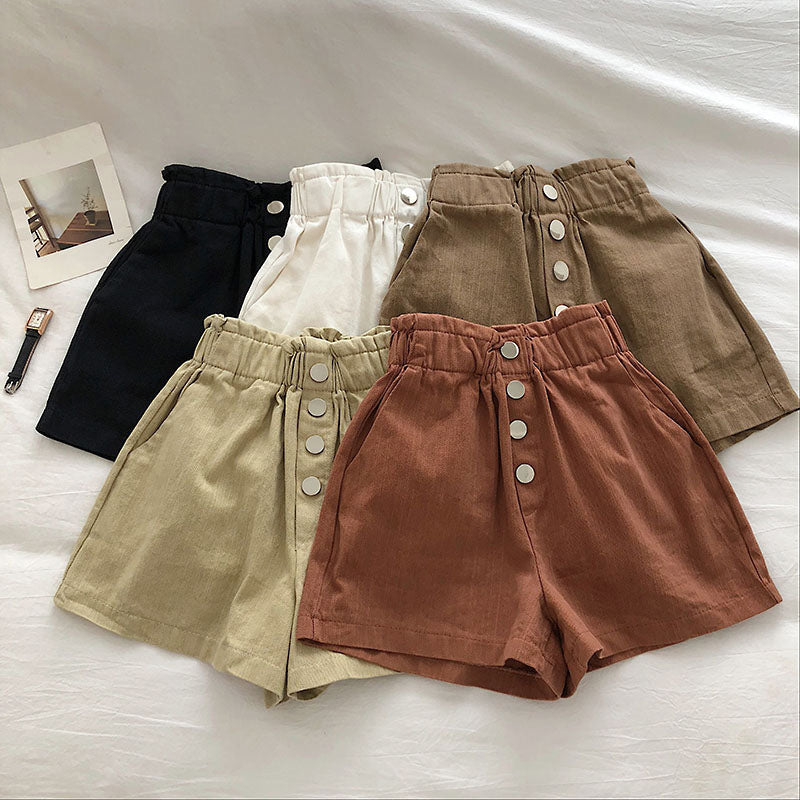 A-Line Casual Simple Basic Shorts – Tomscloth