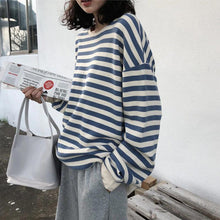 Striped Style Loose Sweater