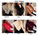 Turtleneck Sleeve Pullover