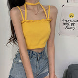 Cute String Sexy Camisole Crop Tops