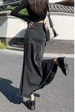 Cute Mermaid Style Long Skirts Jeans