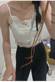 Sexy Lace Camisole Cropped Tops