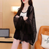 Loose Casual Sunscreen Thin Hooded Jacket