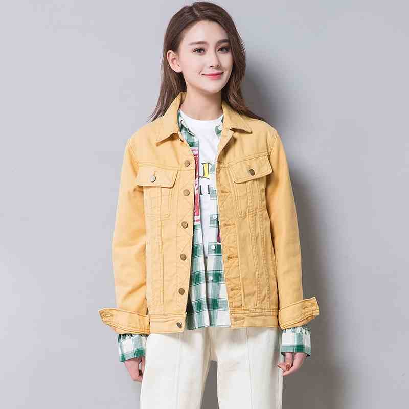 Yellow Jeans Jacket