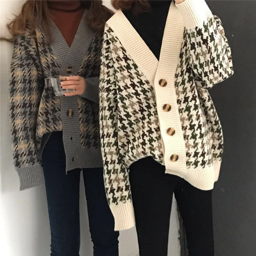 Lattice Knitted Cardigan