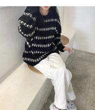 Loose Gothic Knitted Sweater