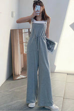 Loose Wide Leg Hooded Jumpsuits