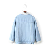 Winter Fur Denim Jacket
