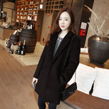 Thin Wool Blend Coat