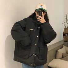 Loose Two Side Style Padded Warm Jackets