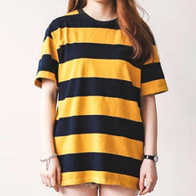 Yellow Black Striped Shirt