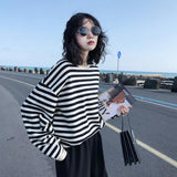 Striped Style Loose Sweater