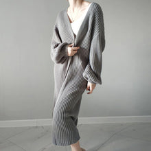 Vintage Loose Long Knitted Oversized Sweater