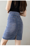 High Waist Slim Office Jeans Skirts