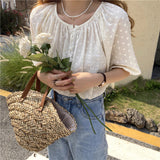 Loose Elegance Sweet Retro Blouse Shirt
