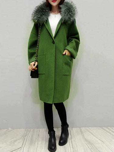 Long Coat Winter Faux Fur