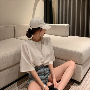 Loose Sexy Backless Casual Shirt