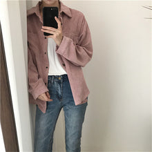 Vintage Stylish Breasted Casual Shirt
