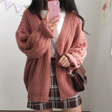 Warm Knit Sweater Cardigan