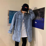 Big Pocket Loose Oversize Denim Jacket