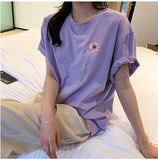 Flower Pocket Printed Shirt