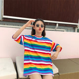 Rainbow Striped T-Shirt