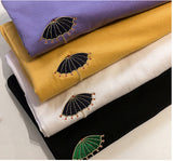 Umbrella Embroidered Loose Shirt