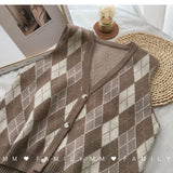 Vintage Sleeveless V-Neck Vest Sweater