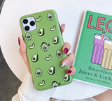 Coconut Avocado Printed Case For iPhone