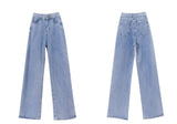High Waist Vintage Wide Leg Jeans