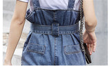 Elegant Denim Romper Jumpsuit