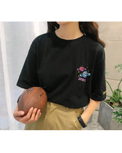 The Saturn Embroidery Loose Shirt