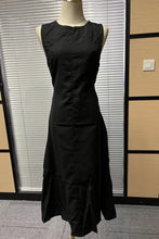 Sexy Drawstring Hollow Sleeveless Vest Slim Dress
