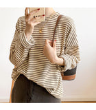O-Neck Classic Striped Long Sleeve Shirt