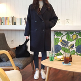 Thin Wool Blend Coat