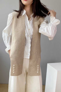 One Piece Fashionable Shawl Knitted Wear