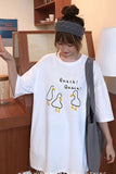 Duck Cartoon Quack Quack Loose Shirt