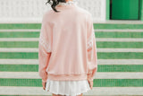 Lace Patchwork Ropa Kawaii Sweatshirt