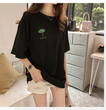 Umbrella Embroidered Loose Shirt