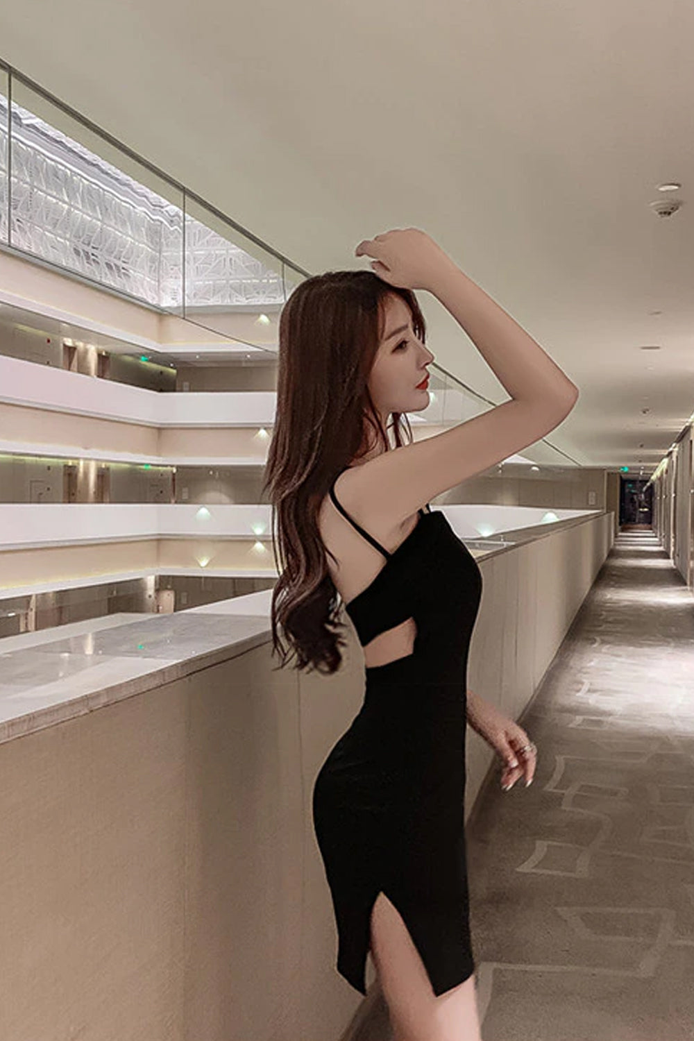 Sexy Slim Backless Elegant Mini Dress