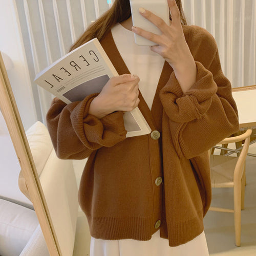 Loose Thick Oversized Cardigan Sweater