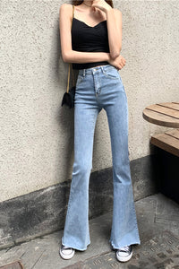High Waist Vintage Wide Leg Full Length Jeans