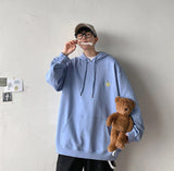Weather Pocket Embroidery Hoodie